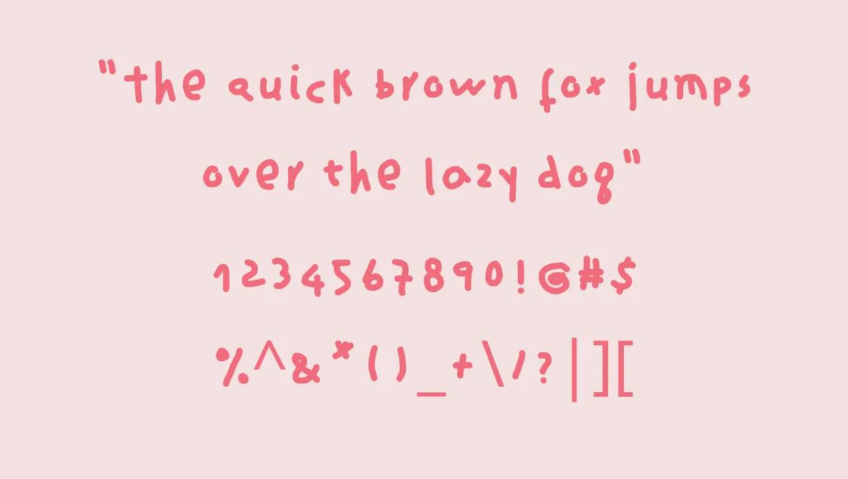 Cantika Cute Handwriting Font