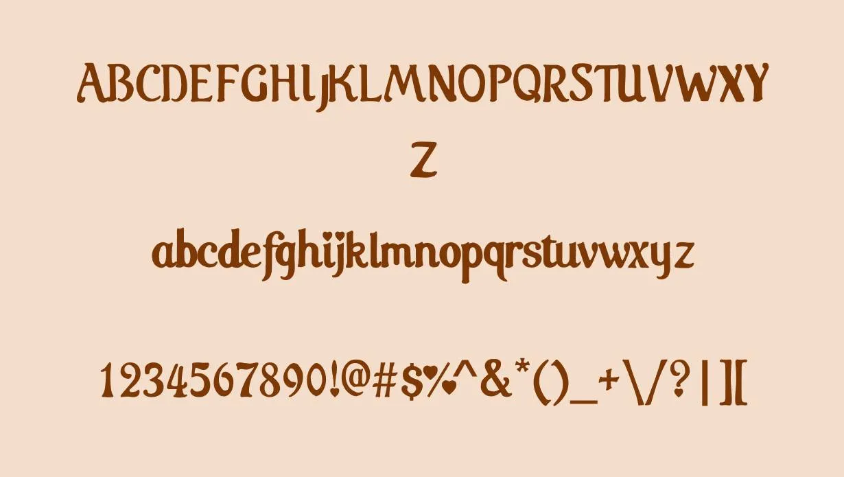 Care Bear Family Font