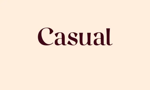 Casual Font Free Download