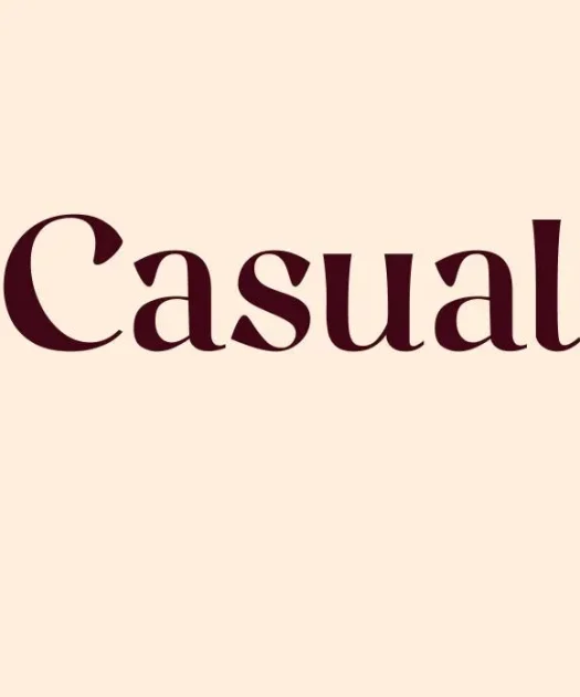 Casual Font Free Download