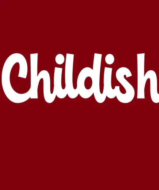 Childish Font Free Download