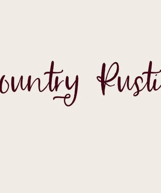 Country Rustic Font Free Download