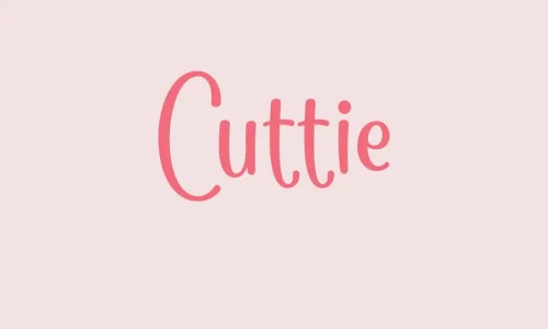 Cuttie Font Free Download