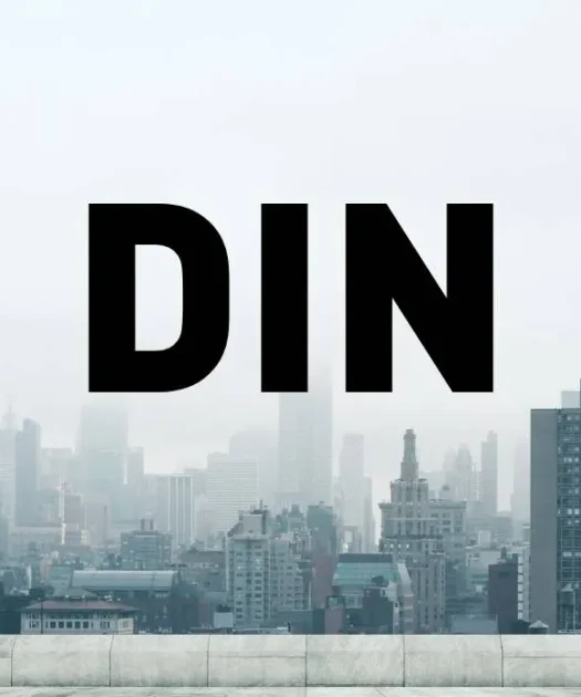 DIN Font Free Download