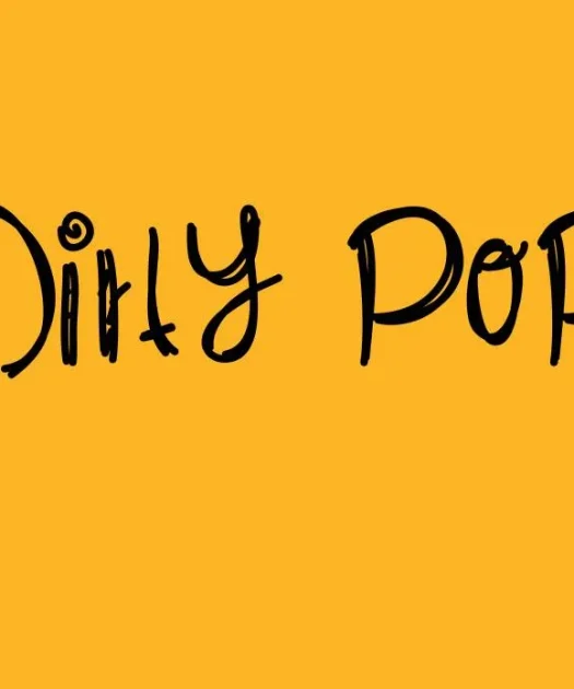 Dirty Pop Font Free Download