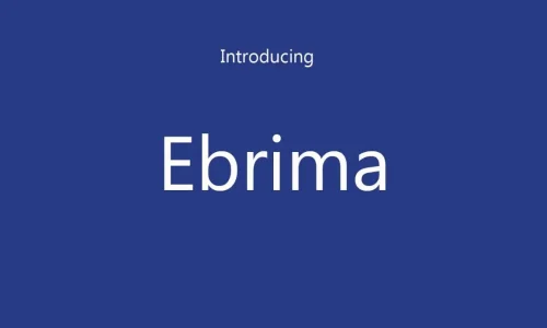 Ebrima Font Free Download
