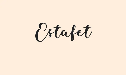Estafet Font Free Download