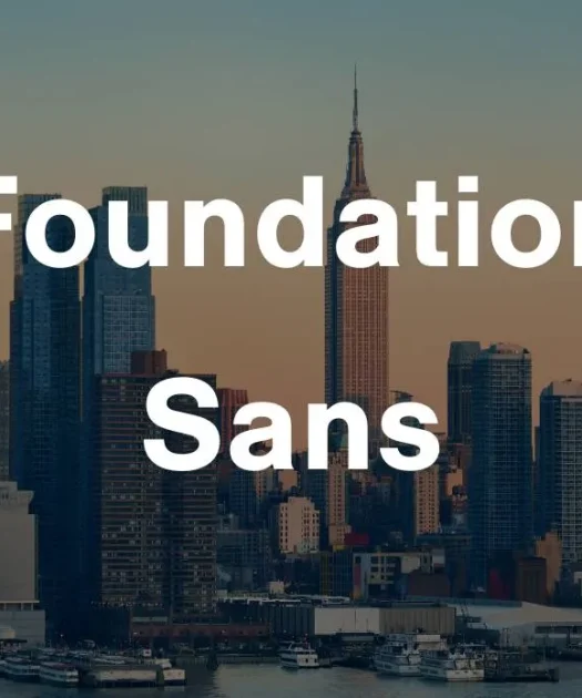 Foundation Sans Font Free Download