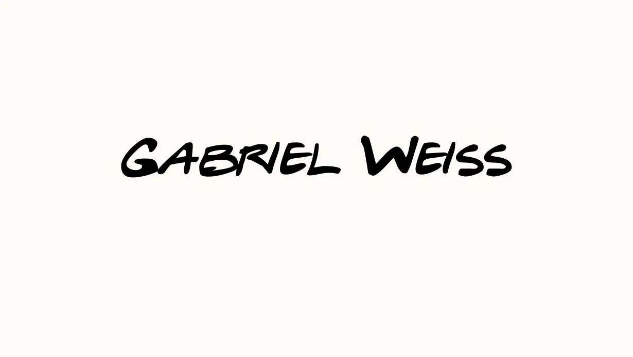 Gabriel Weiss Font Free Download