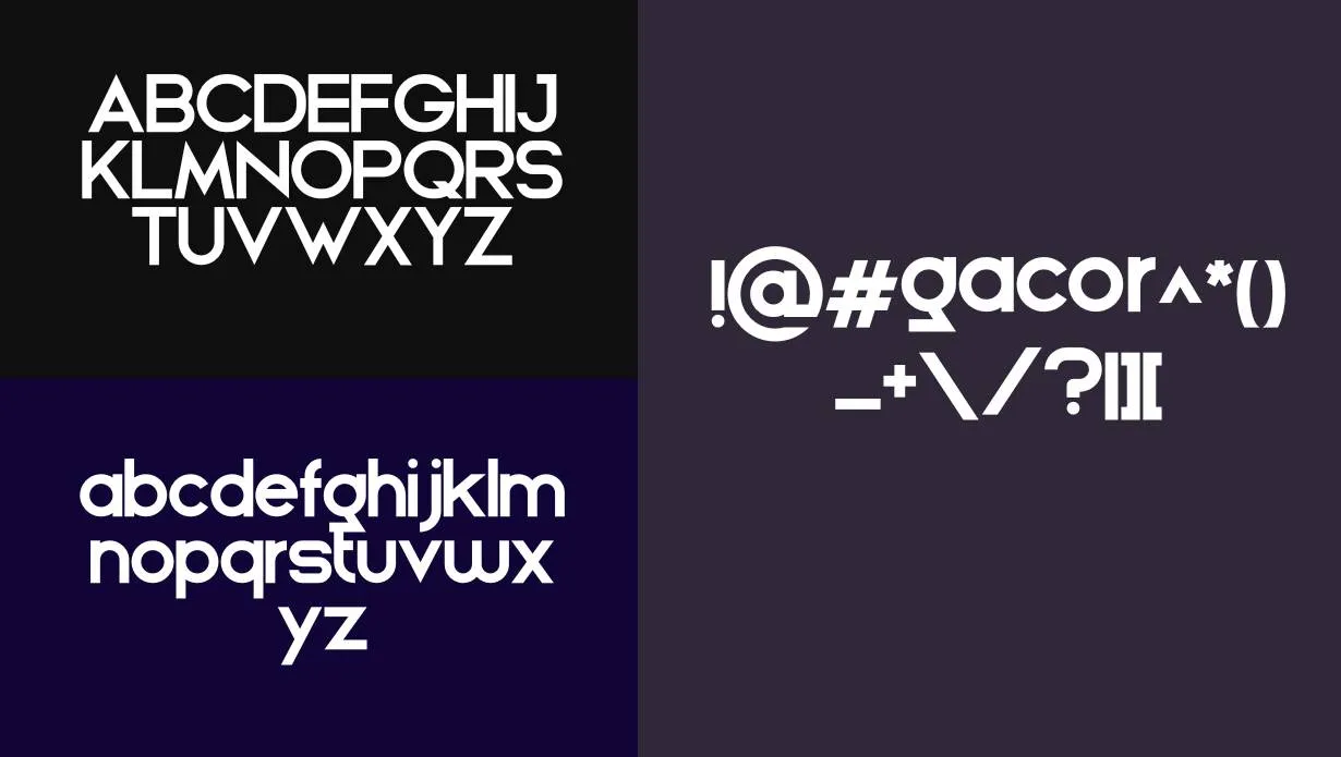 Gacor Font