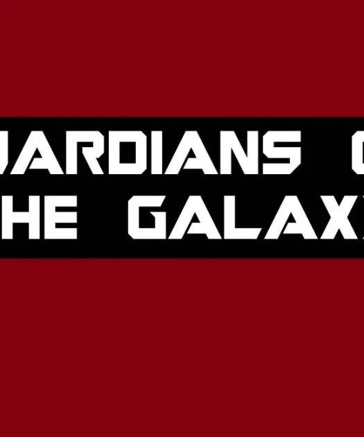 Guardians of the Galaxy Font Free Download