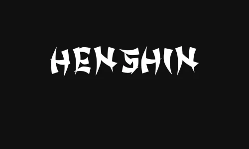 Henshin Font Free Download