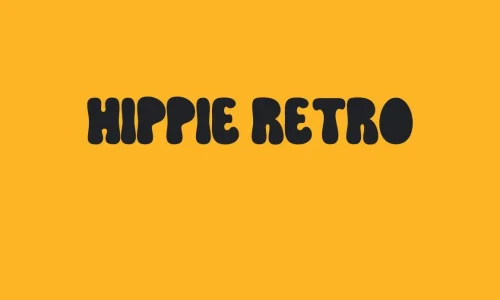 Hippie Retro Font Free Download