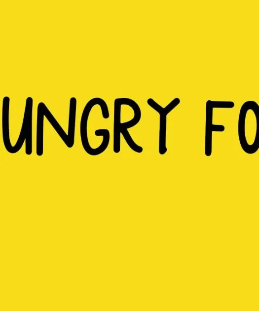 Hungry Fox Font Free Download
