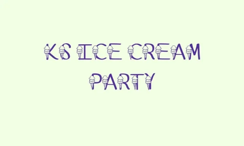 KS Ice Cream Party Font Free Download