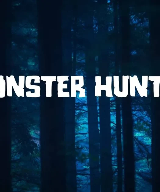Monster Hunter Font Family Free Download