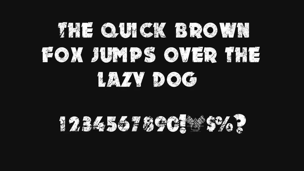 Motor Font