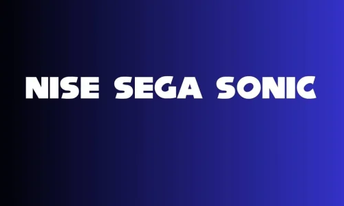 Nise Sega Sonic Font Free Download