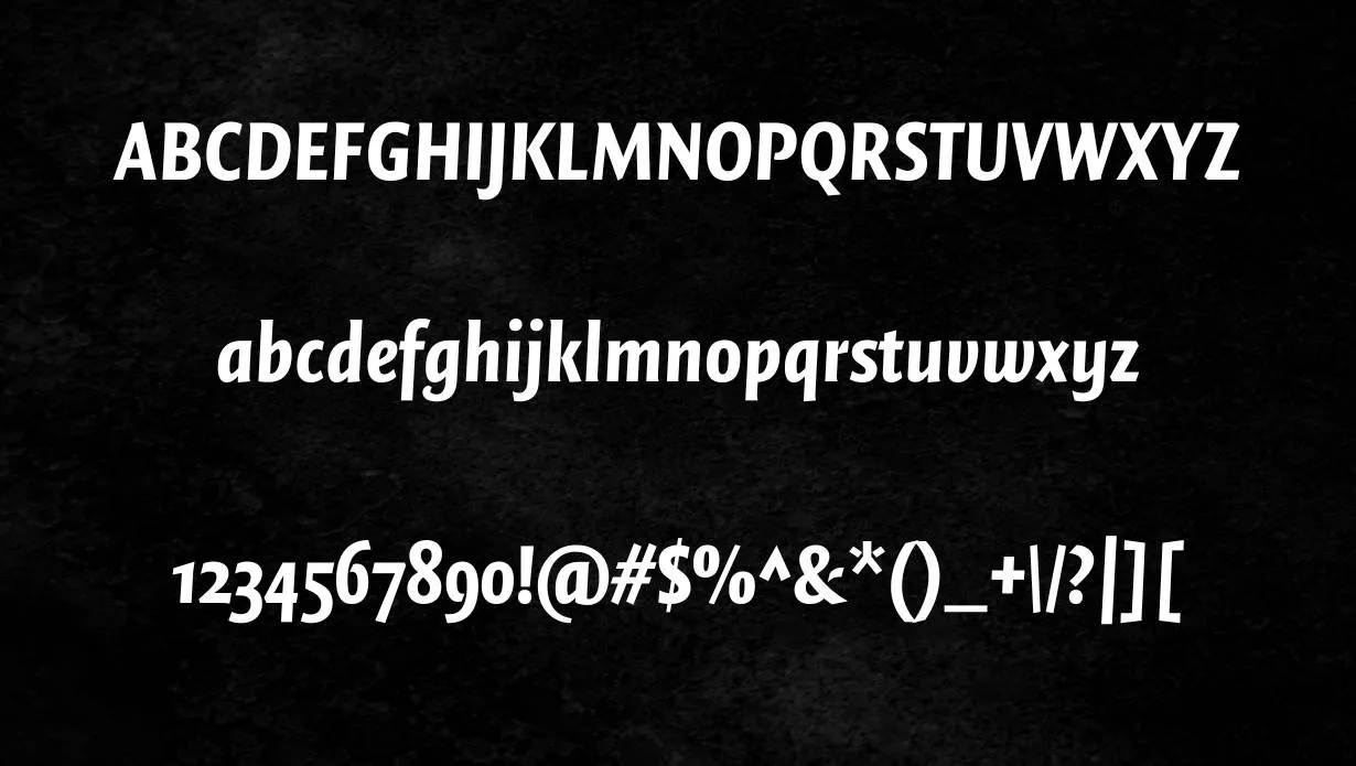 Quadraat Sans Regular Expert Font