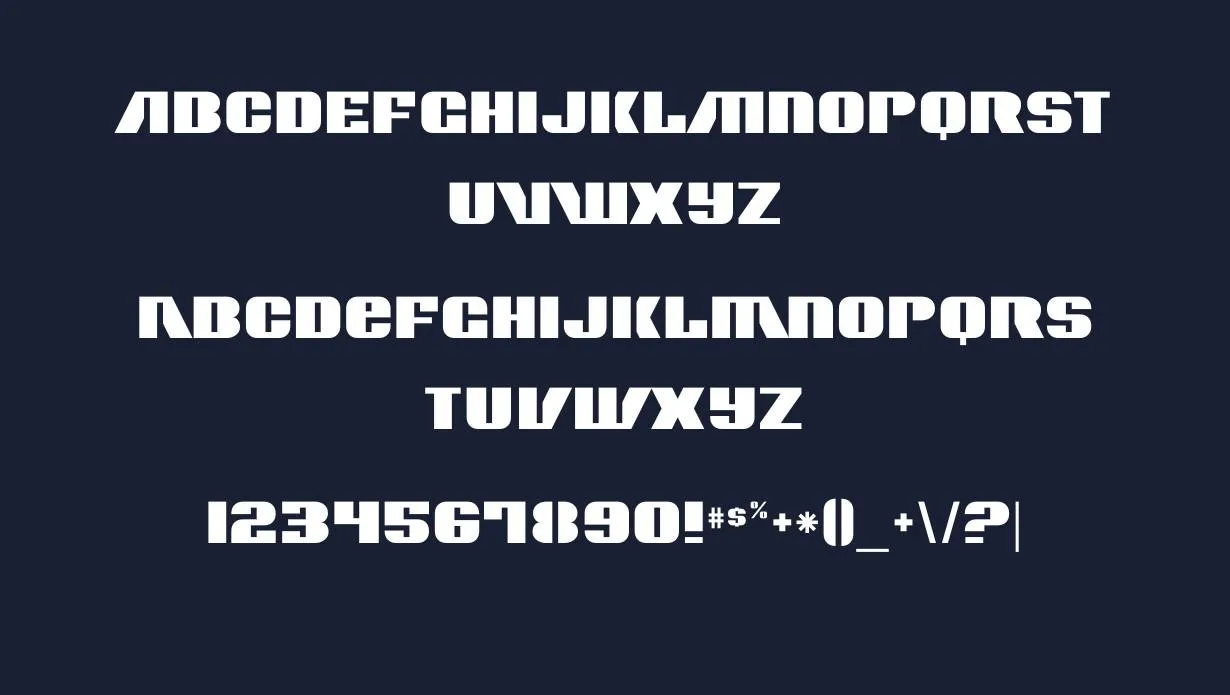 RCA Font