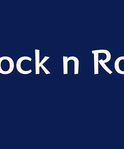 Rock ‘n’ Roll Font Free Download