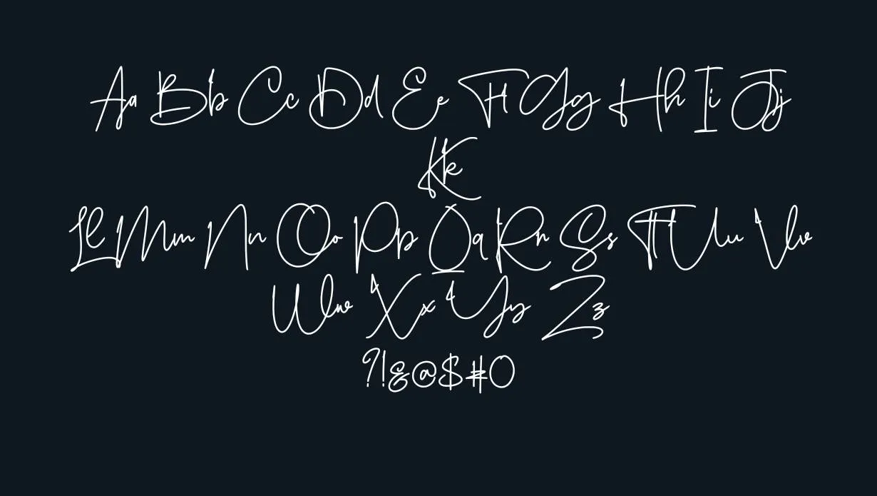 Sanpaullo Signature Font