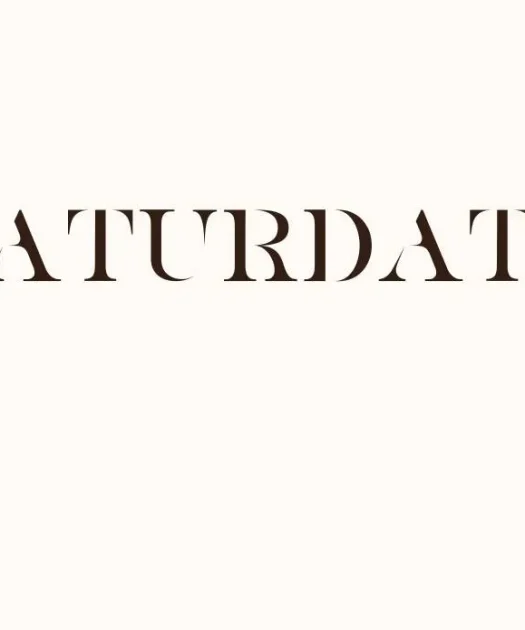 Saturdate Font Free Download
