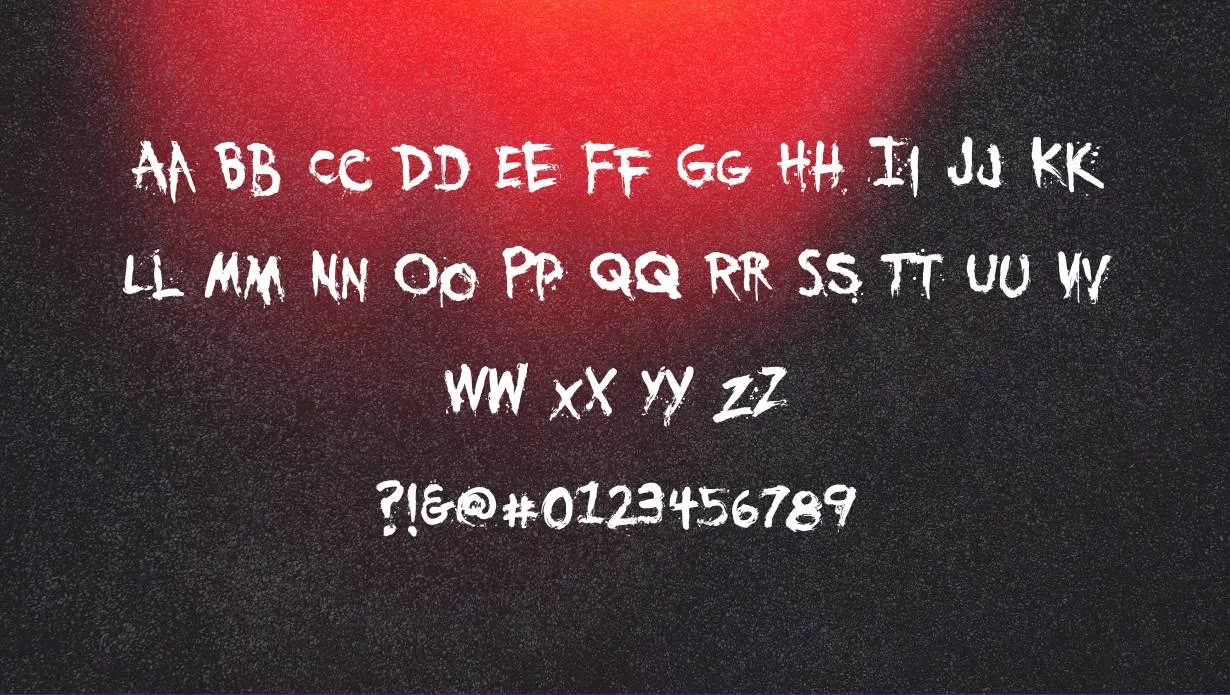 Scary Font