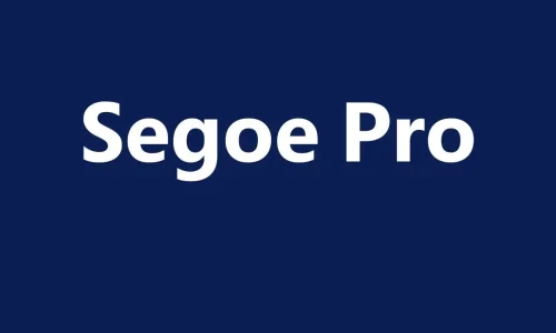 Segoe Pro Font Free Download