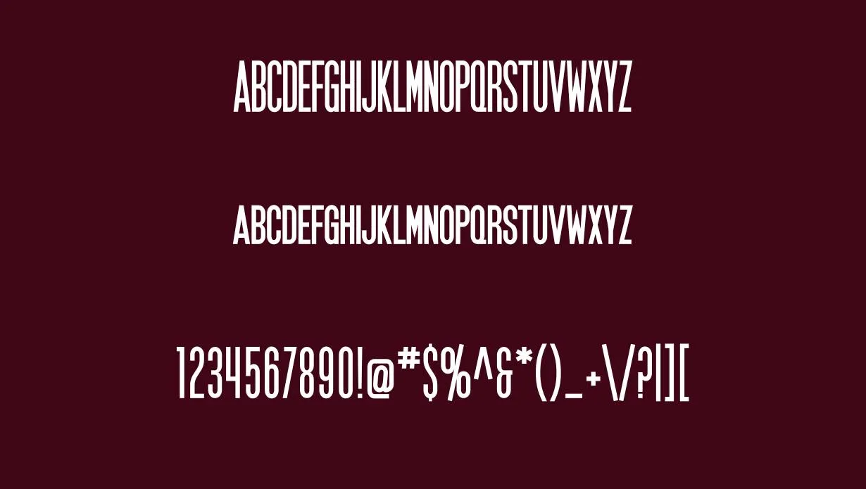 SF Movie Poster Font