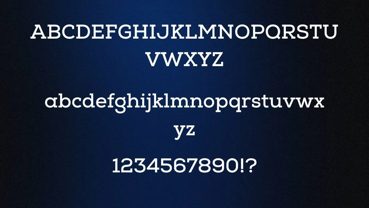 Slab Serif Font
