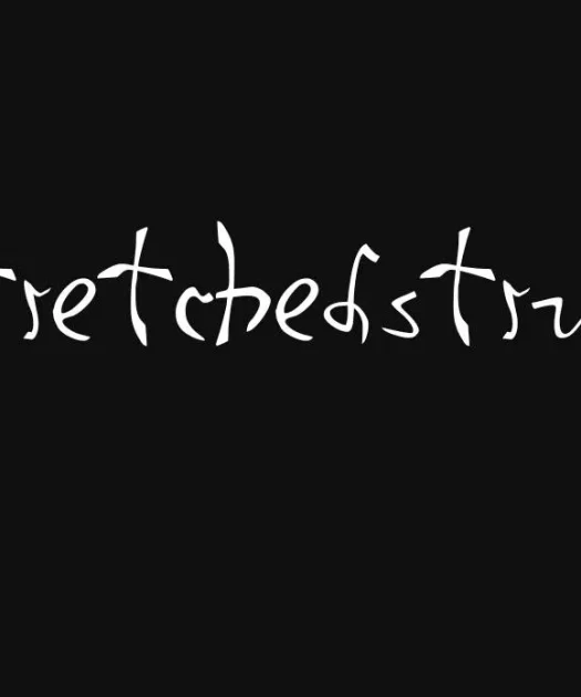 StretchedStrung Font Free Download