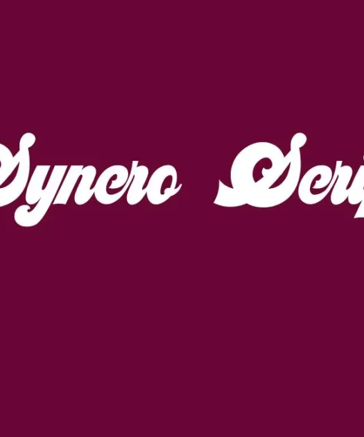 Syncro Script Font Free Download