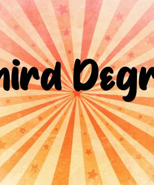 Third Degree Font Free Download