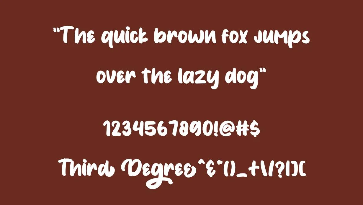 Third Degree Font 