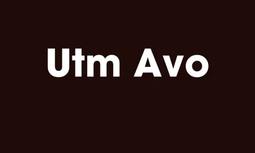 UTM Avo Font Free Download